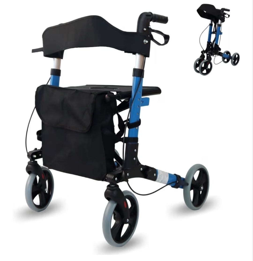 Mobiclinic Hércules andador 4 ruedas con asiento