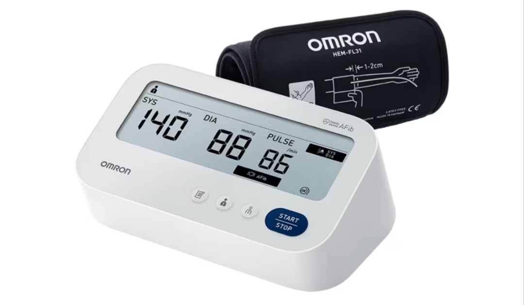 OMRON X3 Comfort AFib tensiómetro detección fibrilación auricular