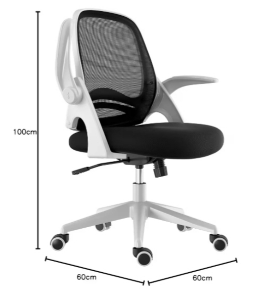 mfavour silla ergonómica reposacabezas reposabrazos ajustables