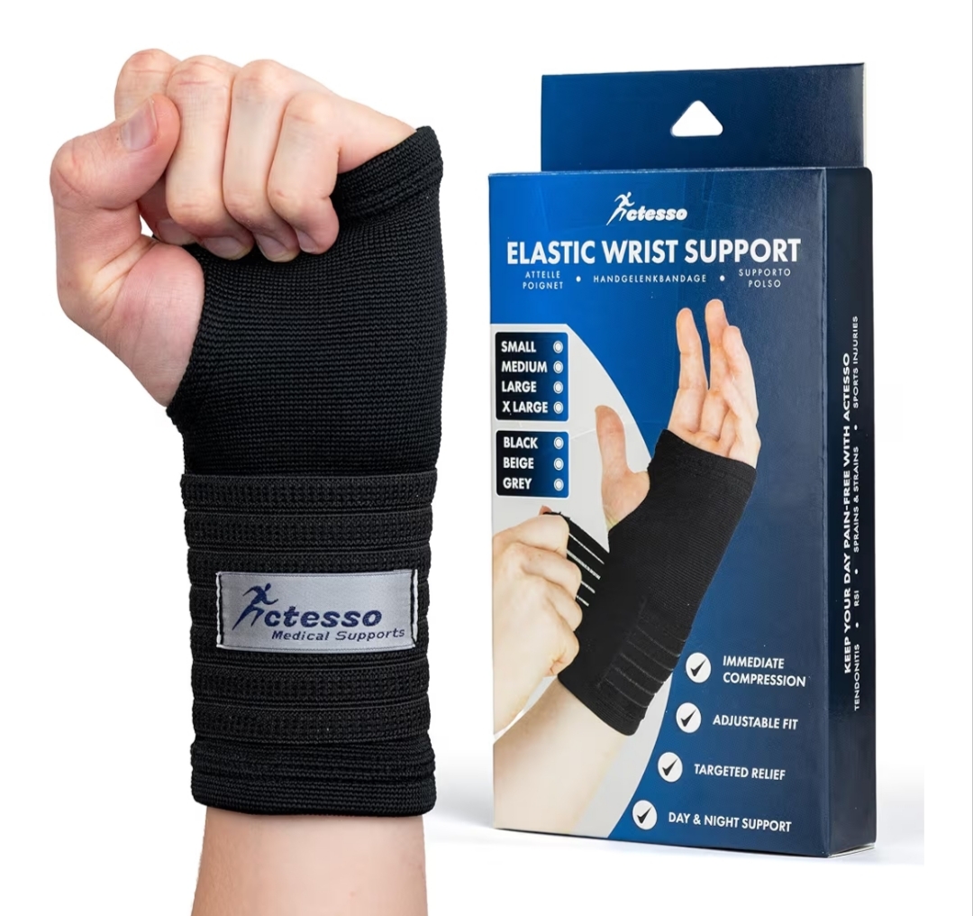 Muñequera compresión elástica tendinitis esguince