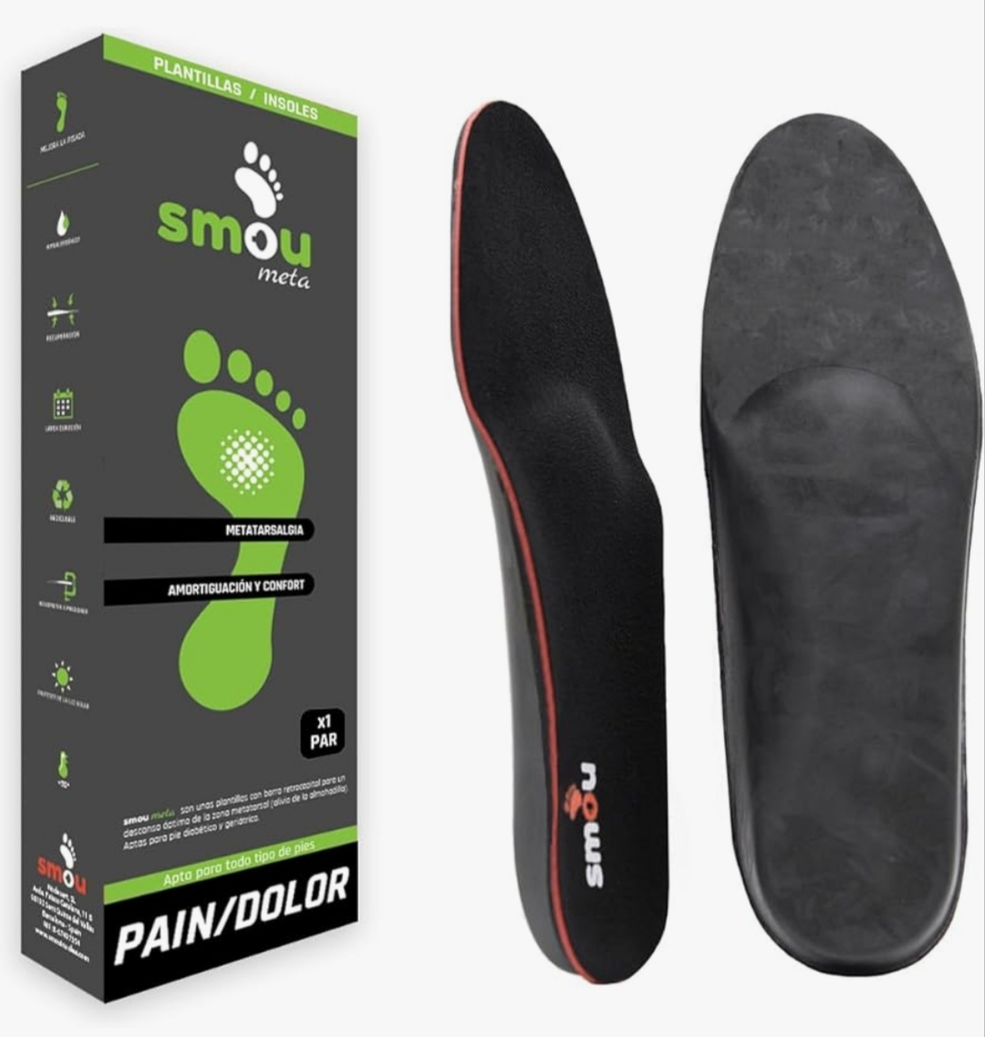 SMOU Meta plantillas metatarsalgia memory foam neuroma Morton