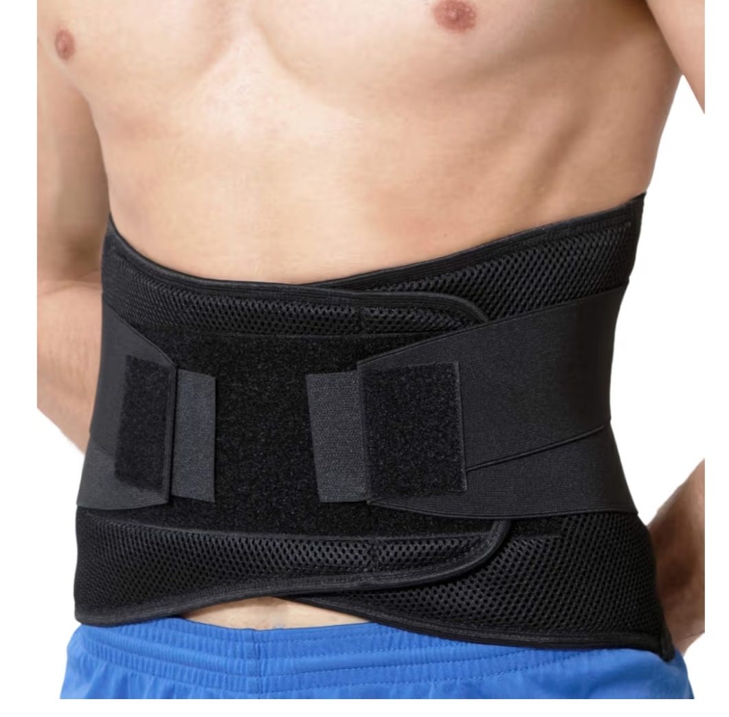NEOTECH CARE cinturón lumbar transpirable tiras elásticas gym
