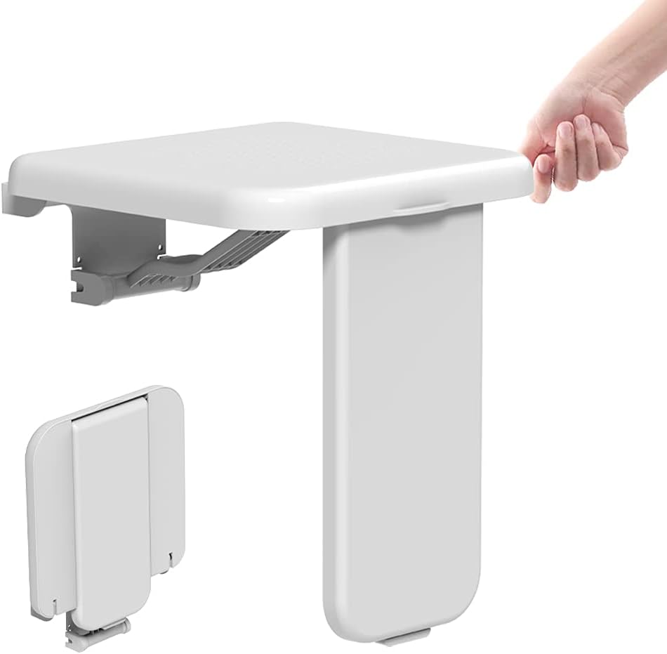 Taburete ducha plegable ahorro espacio