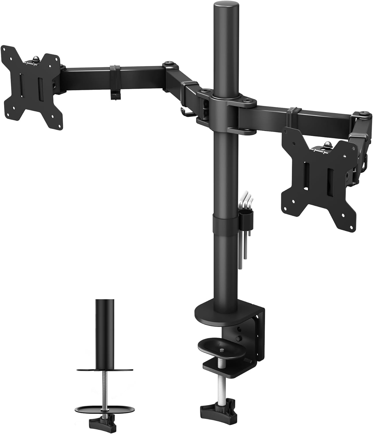 HUANUO soporte monitor 2 cajones almacenamiento malla