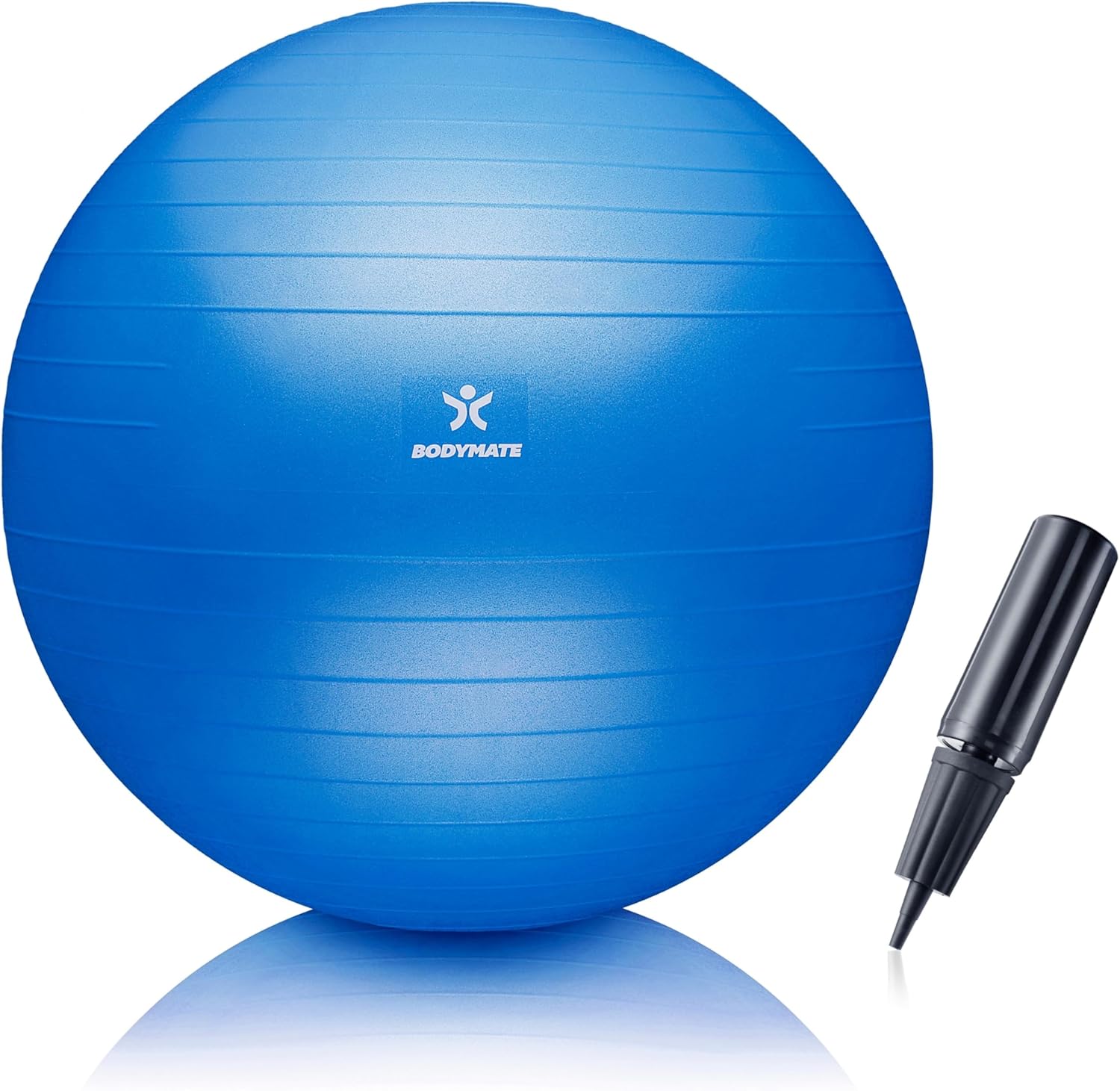 BODYMATE balón fitness antirreventones bombín pilates