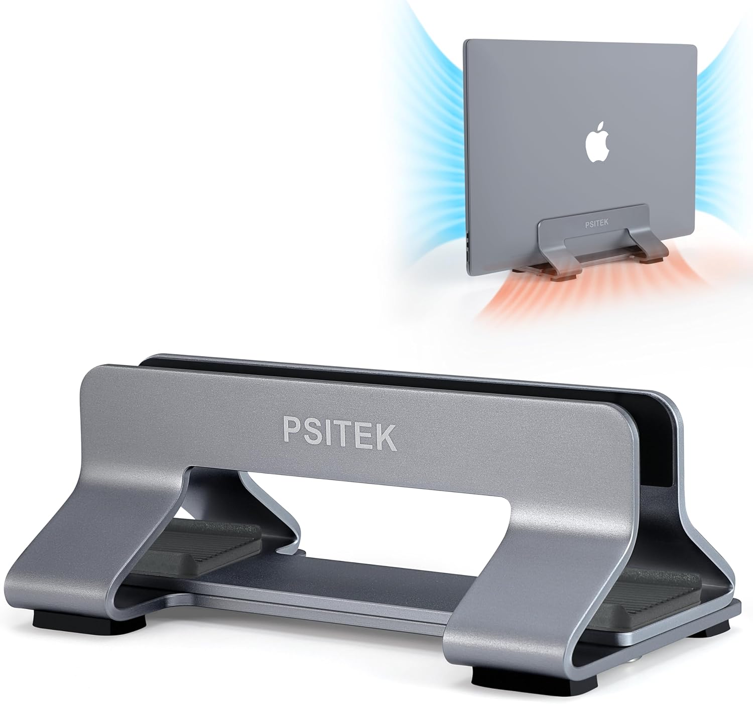 PSITEK soporte vertical aluminio portátil MacBook